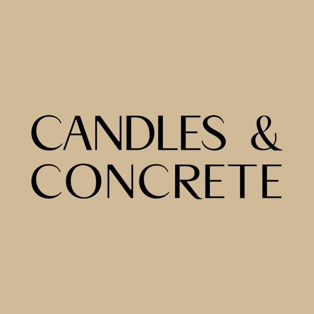 Logo Candles & Concrete